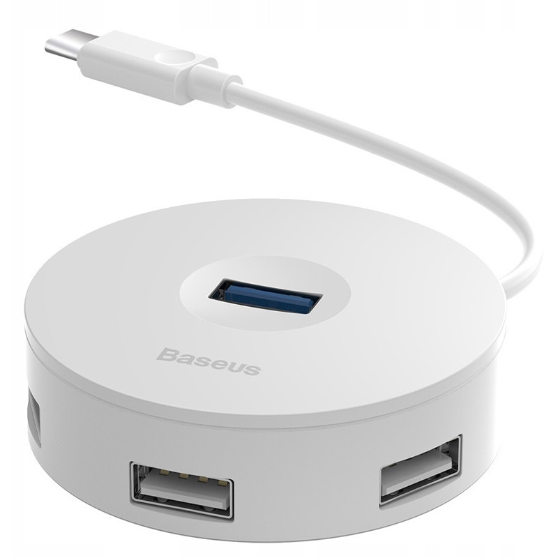 Перехідник HUB Baseus Round Box Type-C to USB 3.0 + 3USB 2.0 (CAHUB-G) на малюнкі №2