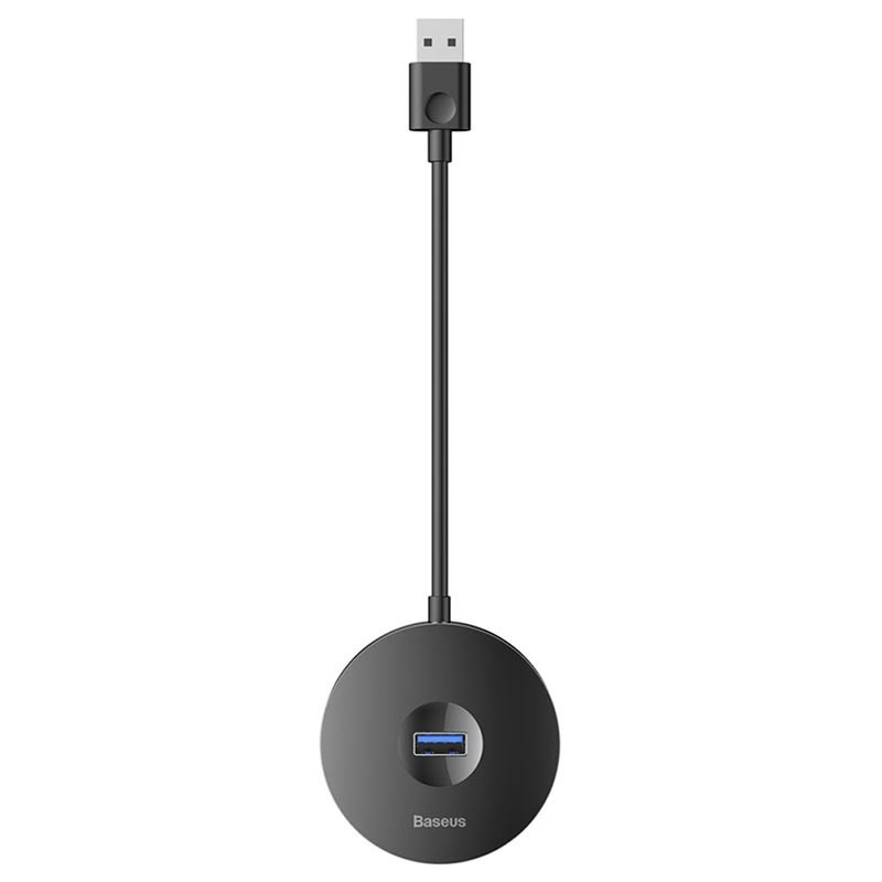 Перехідник HUB Baseus Round Box USB to USB 3.0 + 3USB 2.0 (CAHUB-F) дивитися фото №1