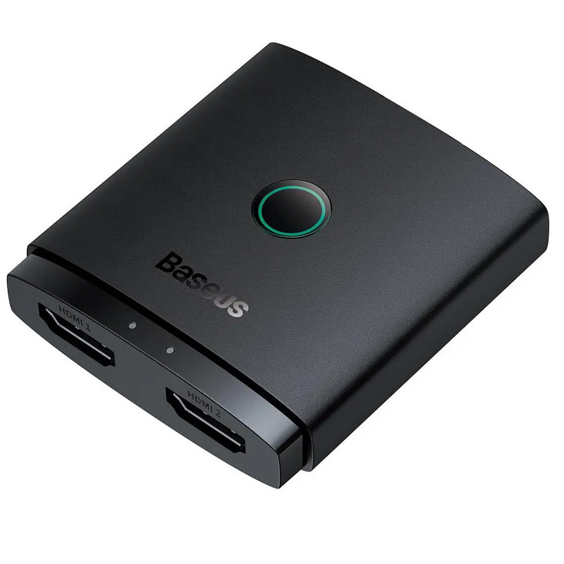 Перехідник Baseus Hub AirJoy Series 2-in-1 Bidirectional HDMI Switch (B01331105111-0) на малюнкі №1
