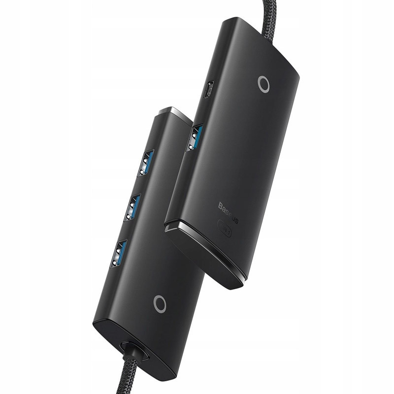 Перехідник HUB Baseus Lite Series 4in1 (USB-A to USB3.0*4) (0.25m) (WKQX03) на малюнкі №5