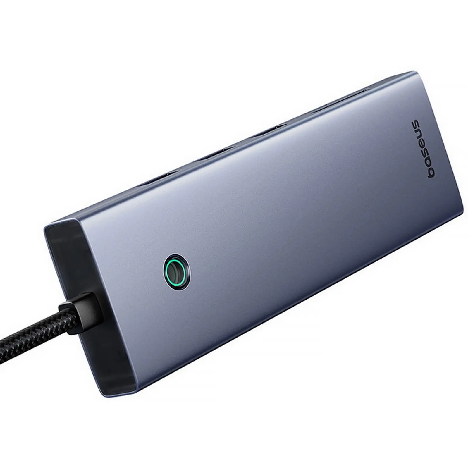 Переходник HUB Baseus UltraJoy 10-Port (Type-C to HDMI+VGA+USB3.0*3+PD+RJ45+SD/TF3+3.5mm) (80C8), Slate Grey 3, купить оптом с доставкой