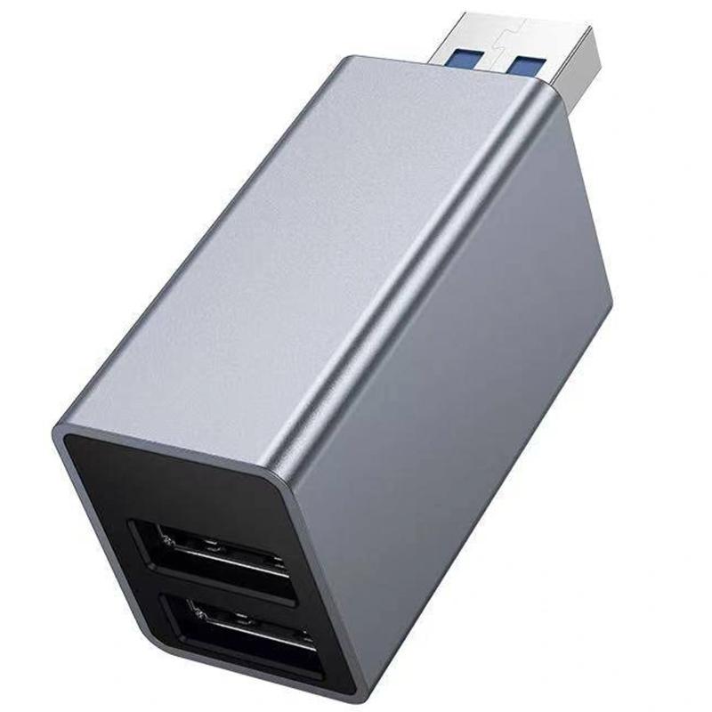 Перехідник HUB Hoco HB54 3in1 (USB to 2xUSB2.0+USB3.0) на малюнкі №2