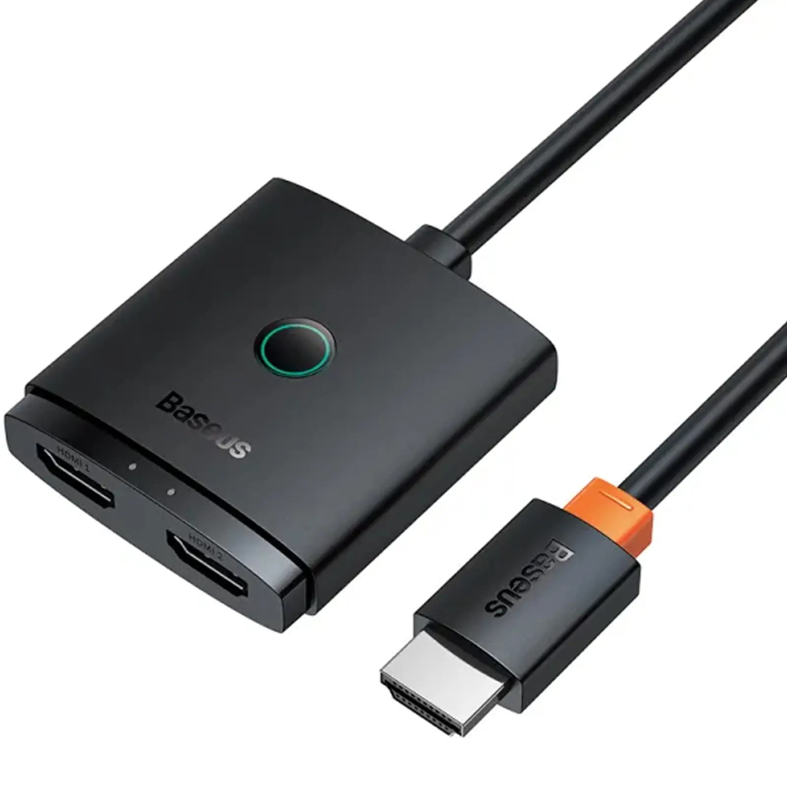 Переходник HUB Baseus AirJoy Series 2in1 HDMI to HDMI/HDMI (B01331105), купить оптом с доставкой