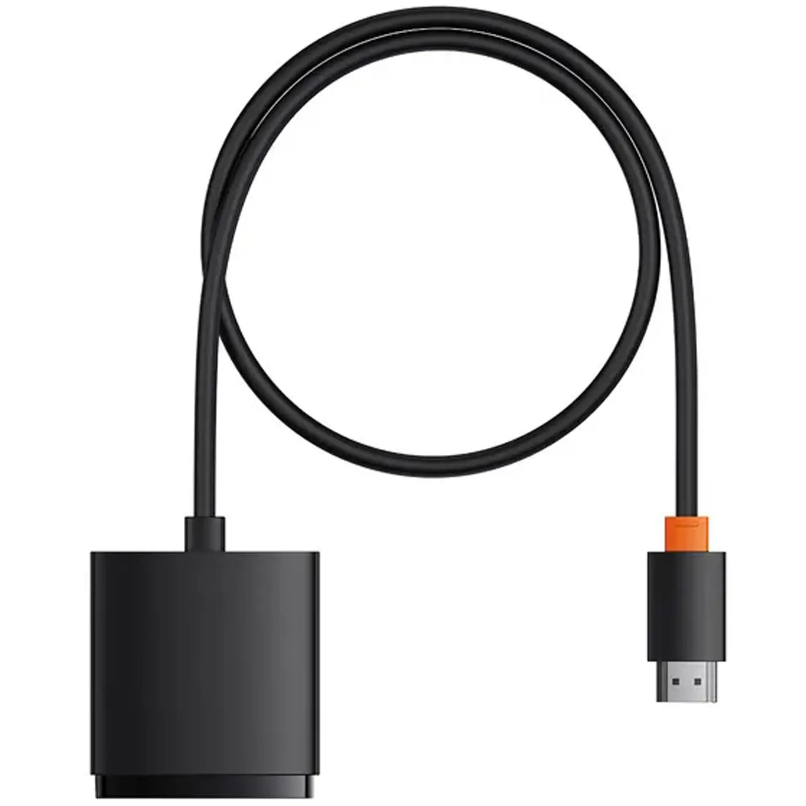 Переходник HUB Baseus AirJoy Series 2in1 HDMI to HDMI/HDMI (B01331105), Cluster Black 5, купить оптом с доставкой