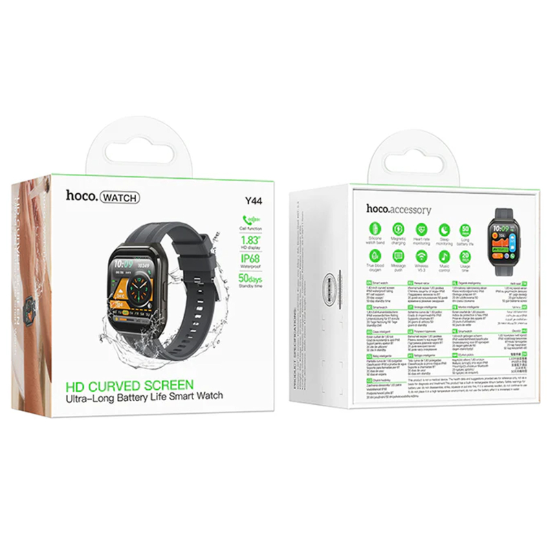Смарт-часы Hoco Y44 Smart sports watch (call version) на картинке №4