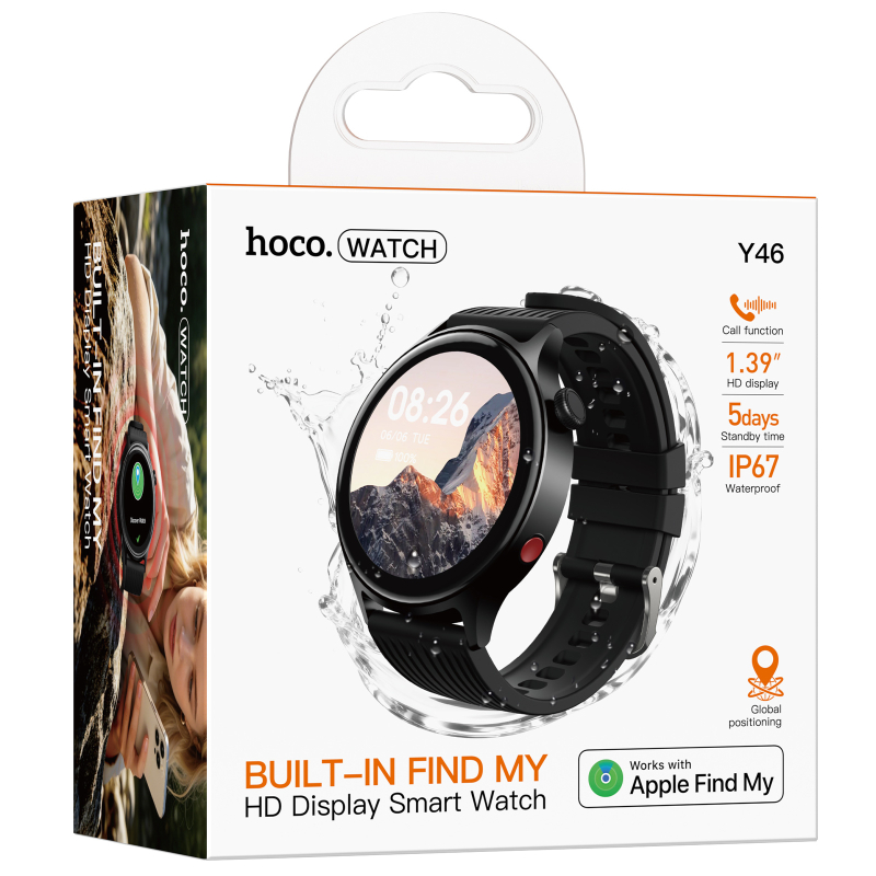 Смарт-часы Hoco Y46 Smart sports watch (call version) на картинке №3