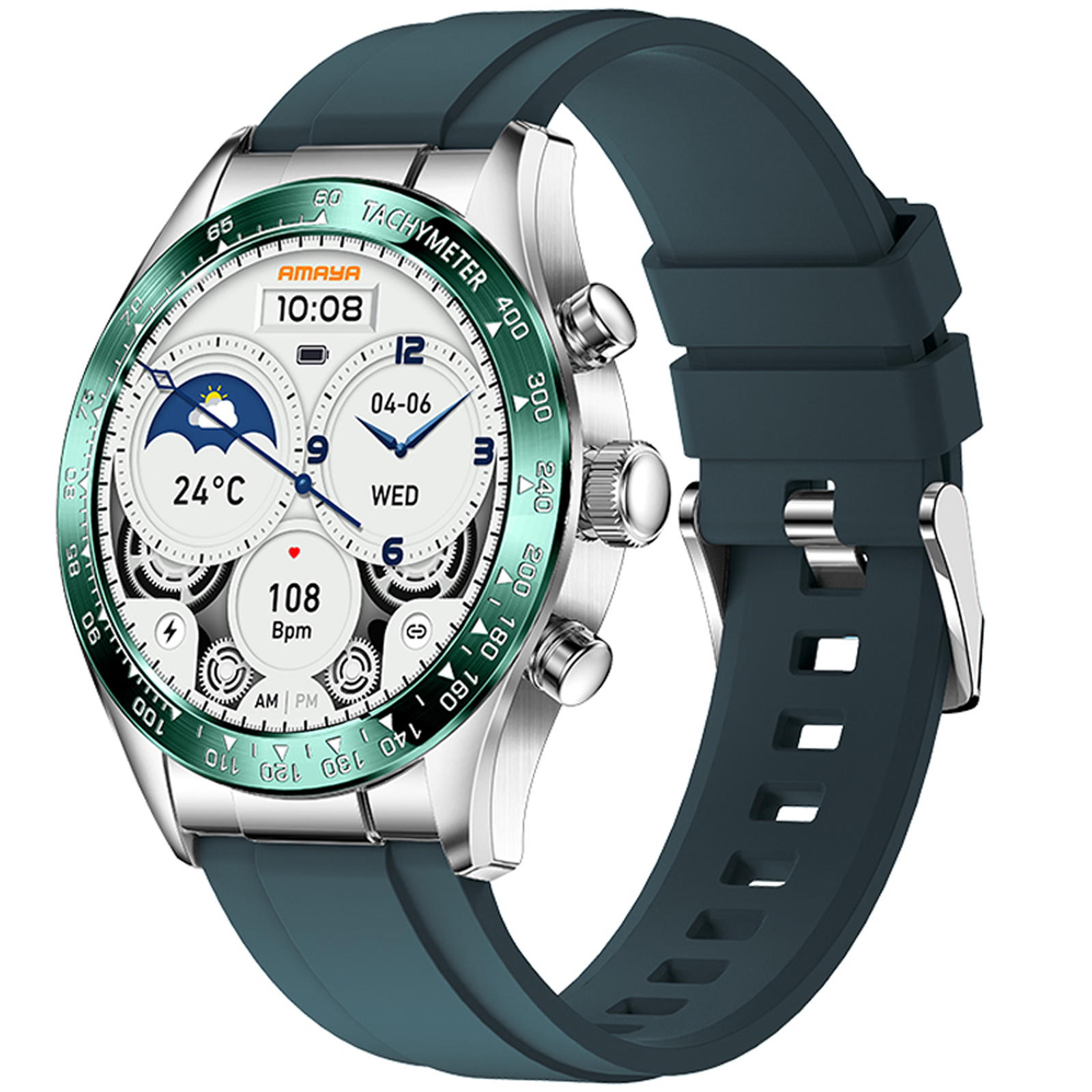 Смарт-годинник Amaya ASW-80 Smart sports watch (call version), Green 2, купити оптом з доставкою