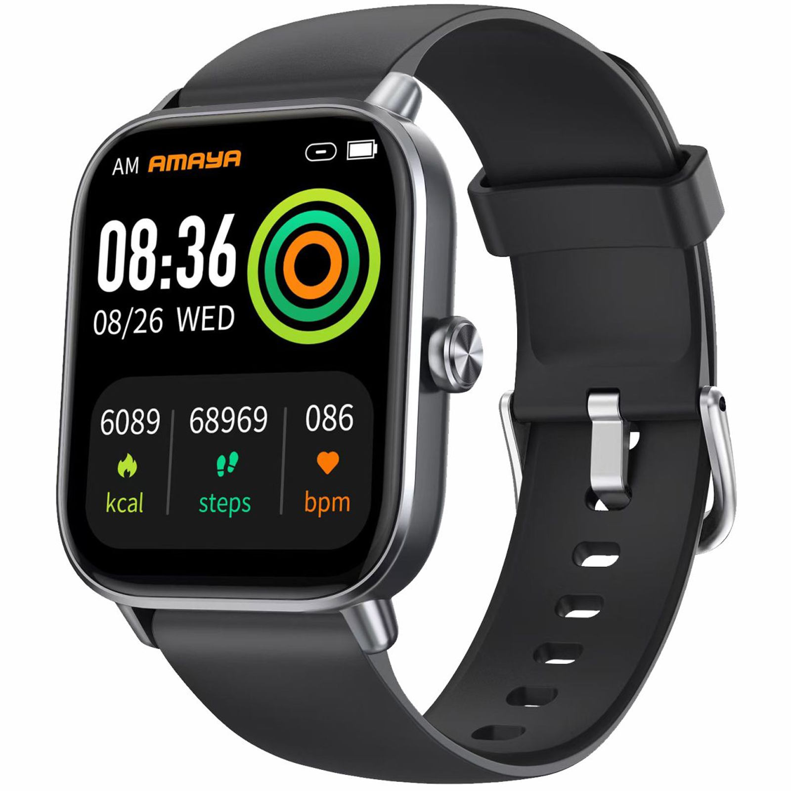 Смарт-годинник Amaya ASW-20 Smart sports watch (call version), Black, купити оптом з доставкою