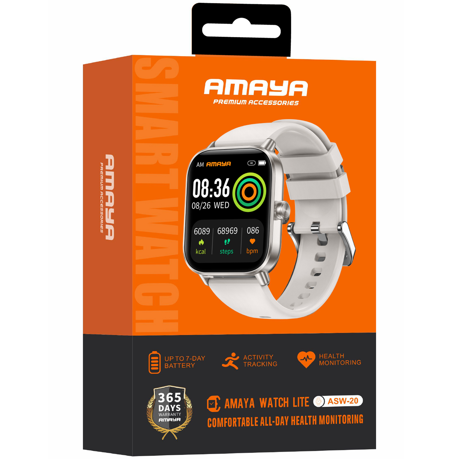 Смарт-годинник Amaya ASW-20 Smart sports watch (call version), Starlight 1, купити оптом з доставкою