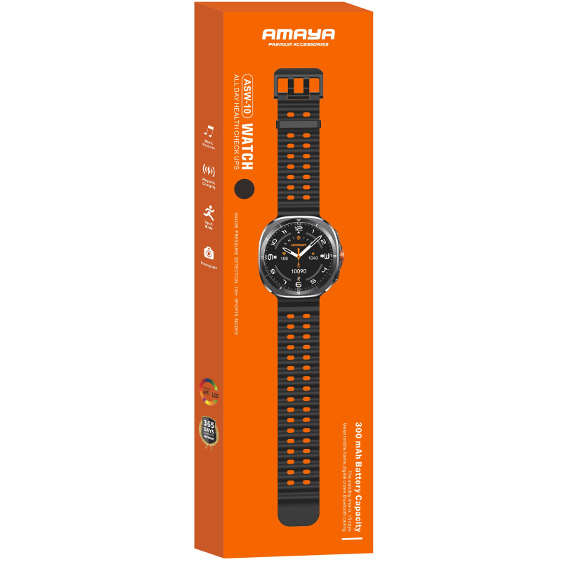 Смарт-часы Amaya ASW-10 Smart sports watch (call version), Black 1, купить оптом с доставкой