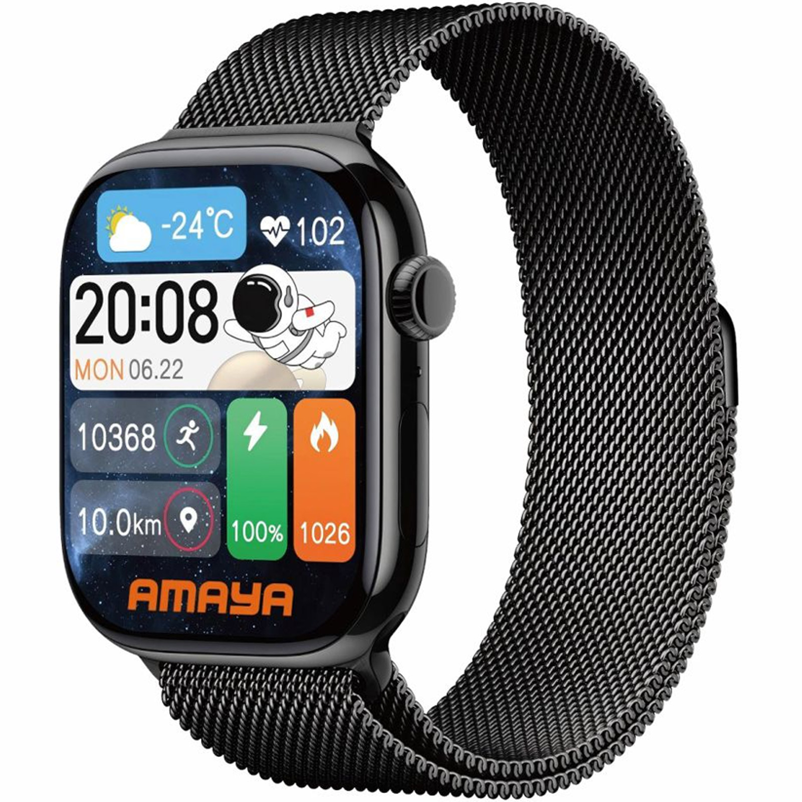 Смарт-часы Amaya X10 Ultra Smart sports watch (call version), Black, купить оптом с доставкой