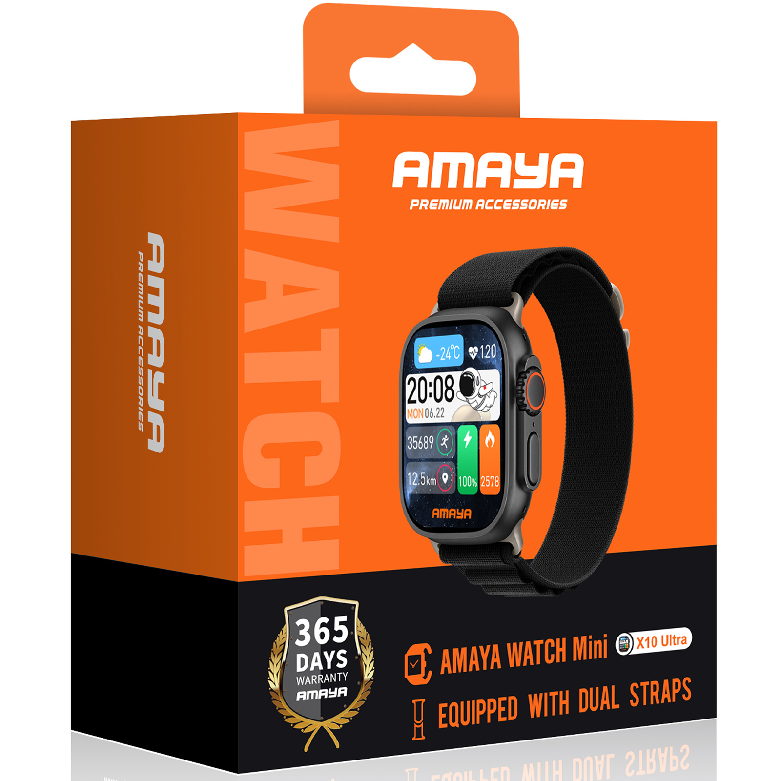 Смарт-часы Amaya X10 Ultra Smart sports watch (call version), Black 1, купить оптом с доставкой