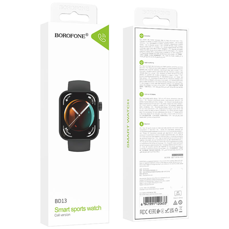 Смарт-часы Borofone BD13 Smart sports watch (call version) на картинке №6