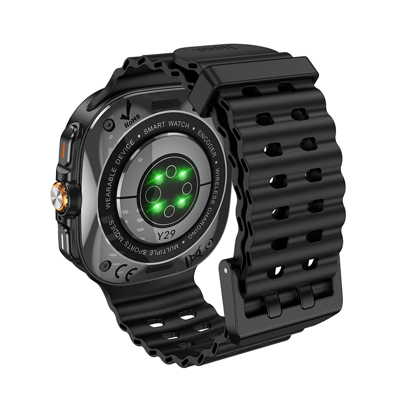 Смарт-часы Hoco Y29 Smart sports watch (call version), Black 2, купить оптом с доставкой