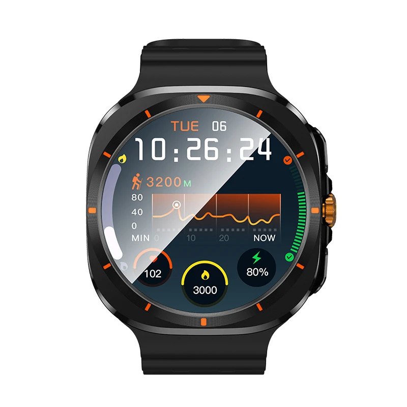Смарт-часы Hoco Y29 Smart sports watch (call version), Black 3, купить оптом с доставкой