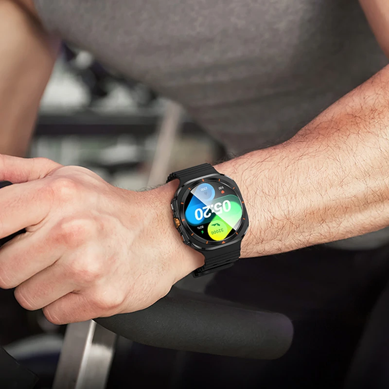Смарт-часы Hoco Y29 Smart sports watch (call version), Black 4, купить оптом с доставкой