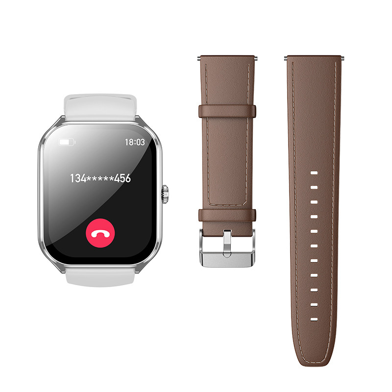 Смарт-годинник Hoco Smart Watch Y28 AMOLED Smart sports watch (call version) на малюнкі №1