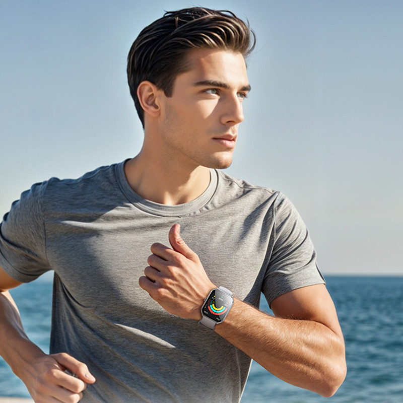 Смарт-годинник Hoco Smart Watch Y28 AMOLED Smart sports watch (call version) на малюнкі №3