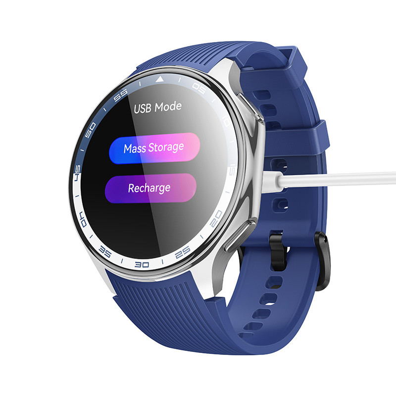 Смарт-годинник Hoco Smart Watch Y24 AMOLED Smart sports watch (call version) на малюнкі №2