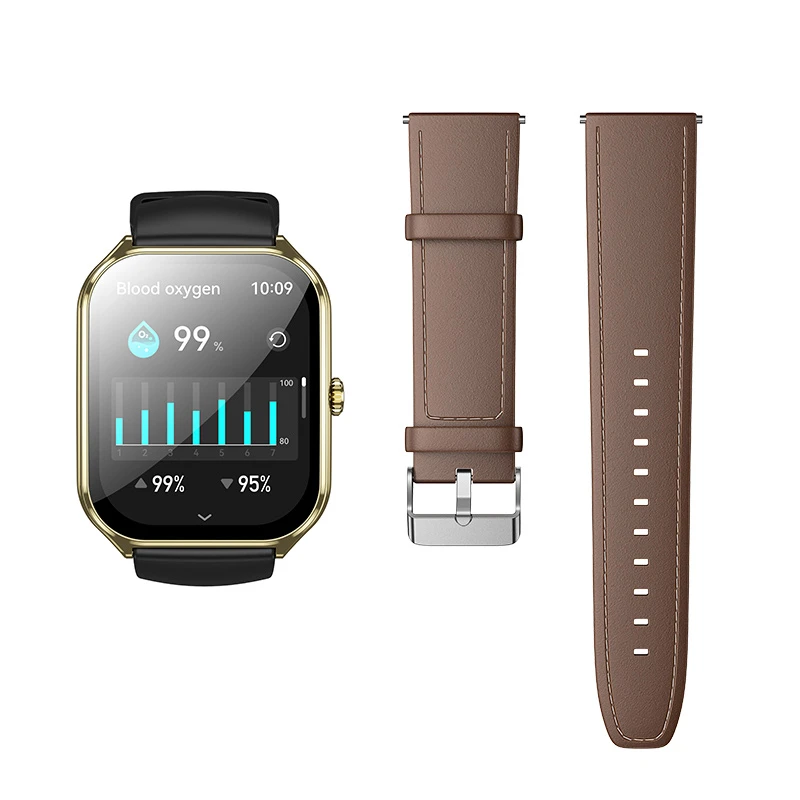 Смарт-часы Hoco Y28 Amoled Smart sports watch (call version), Gold, купить оптом с доставкой