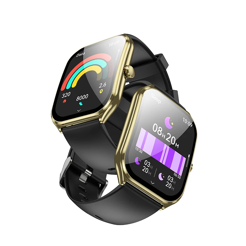 Смарт-часы Hoco Y28 Amoled Smart sports watch (call version), Gold 1, купить оптом с доставкой