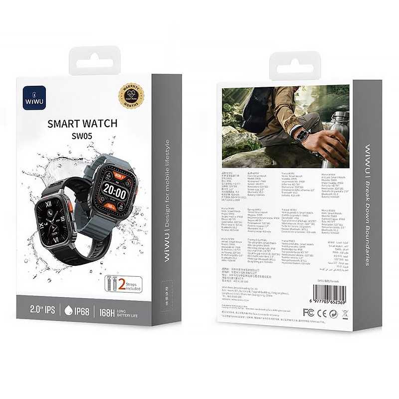 Смарт-годинник WIWU Smart Watch SW05 на малюнкі №6