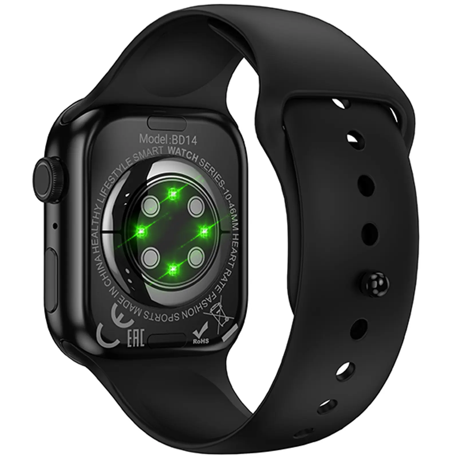 Смарт-часы Borofone BD14 Smart sports watch (call version), Black 3, купить оптом с доставкой