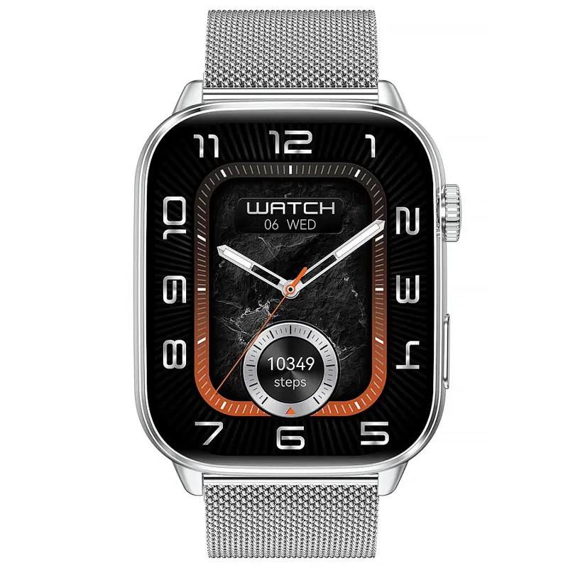 Смарт-часы WiWU SW08 Smart sports watch (call version), Silver 1, купить оптом с доставкой