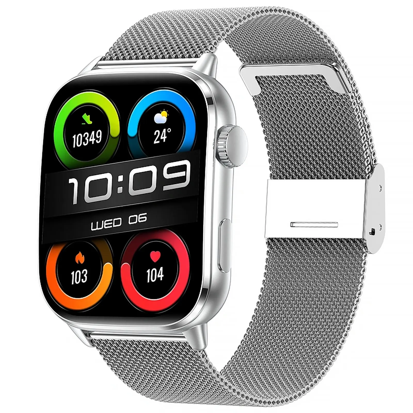 Смарт-часы WiWU SW08 Smart sports watch (call version), Silver, купить оптом с доставкой