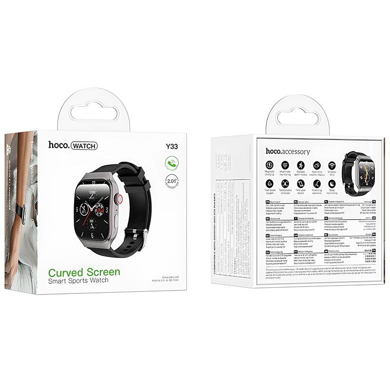 Смарт-часы Hoco Smart Watch Y33 Smart sports watch (call version) на картинке №4