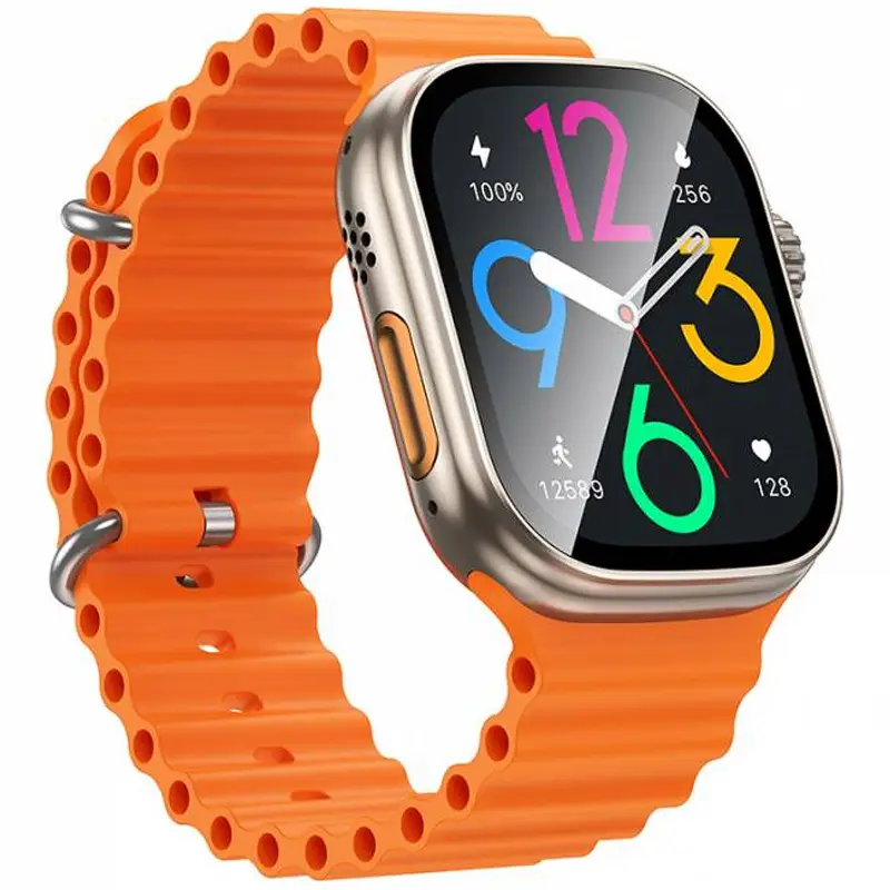 Смарт-часы Borofone BD14 Ultra Smart sports watch (call version), Titanium gold, купить оптом с доставкой