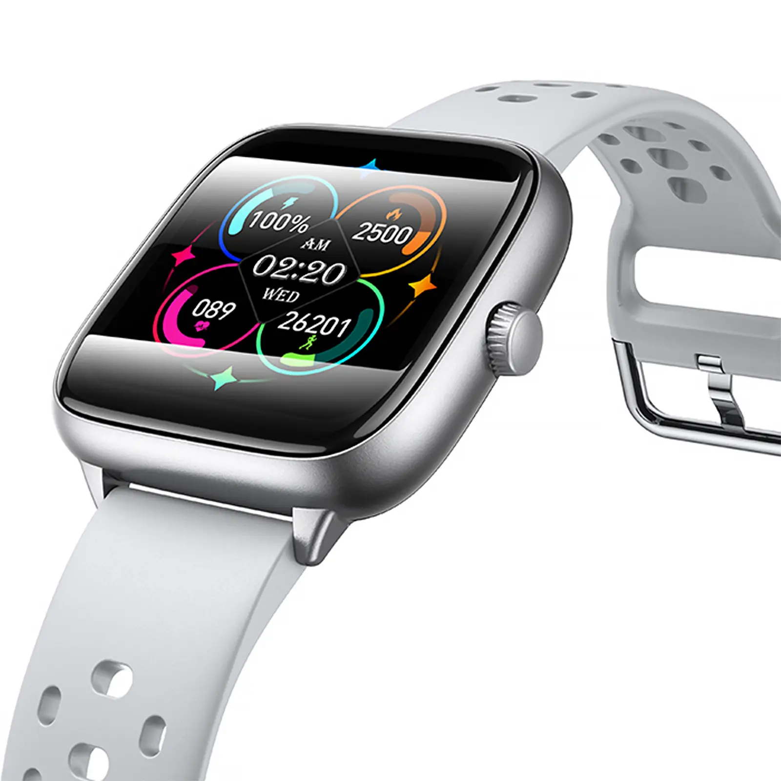 Смарт-часы Hoco Y36 Smart sports watch (call version), Silver 2, купить оптом с доставкой