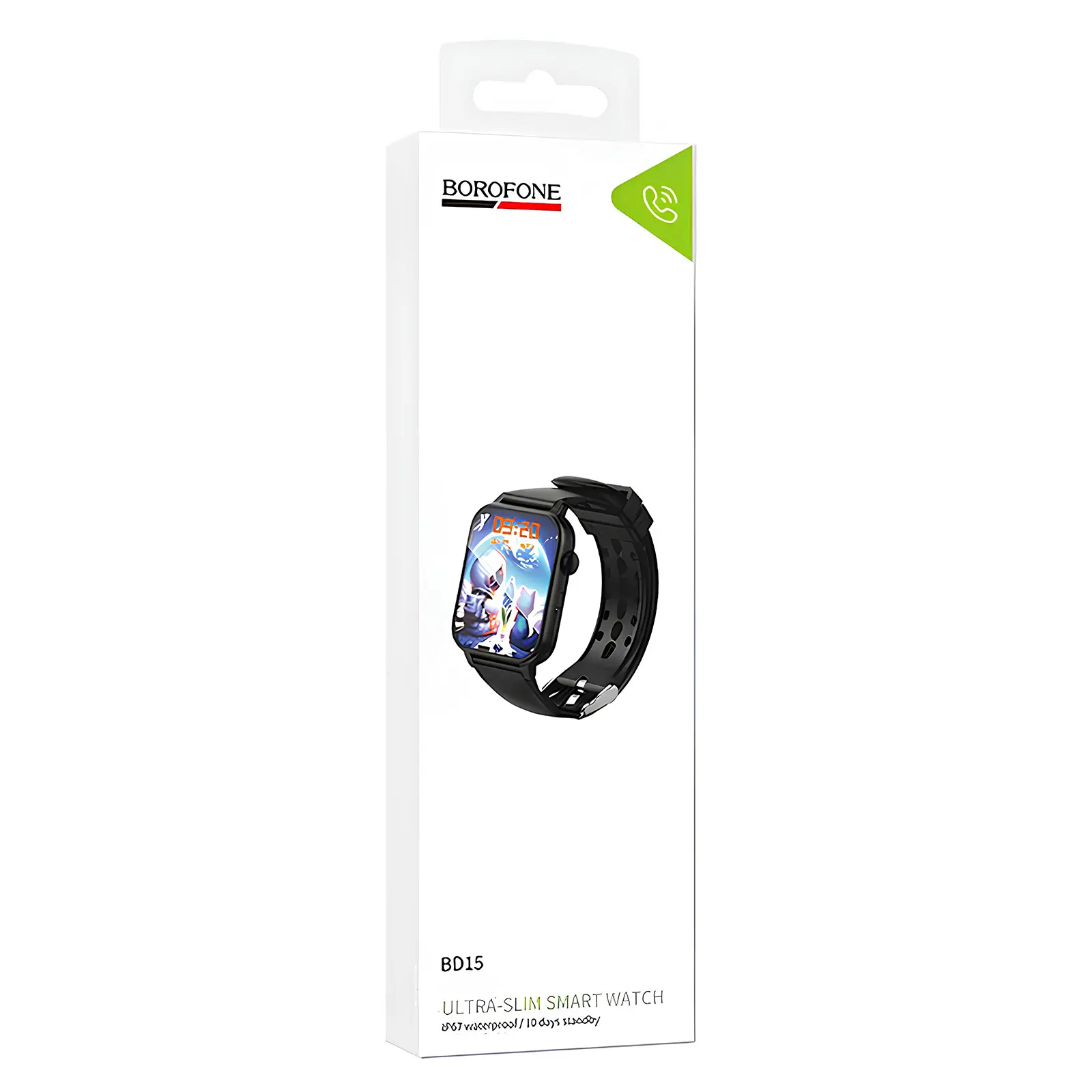 Смарт-часы Borofone BD15 Smart sports watch (call version), Black 1, купить оптом с доставкой