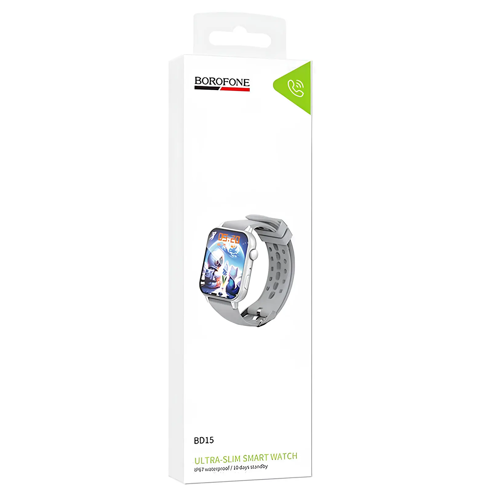 Смарт-часы Borofone BD15 Smart sports watch (call version), Silver 2, купить оптом с доставкой