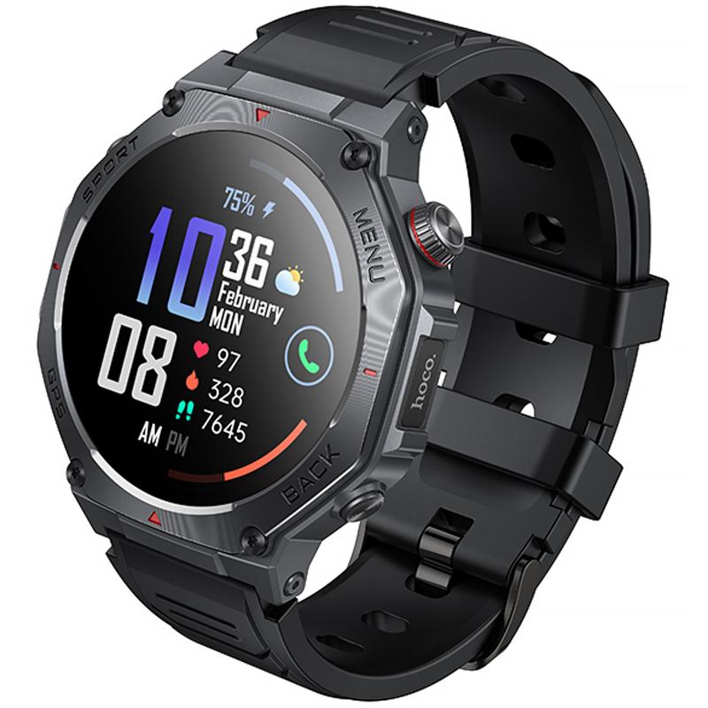 Смарт-часы Hoco Smart Watch Y37 Smart sports watch (call version) на картинке №1