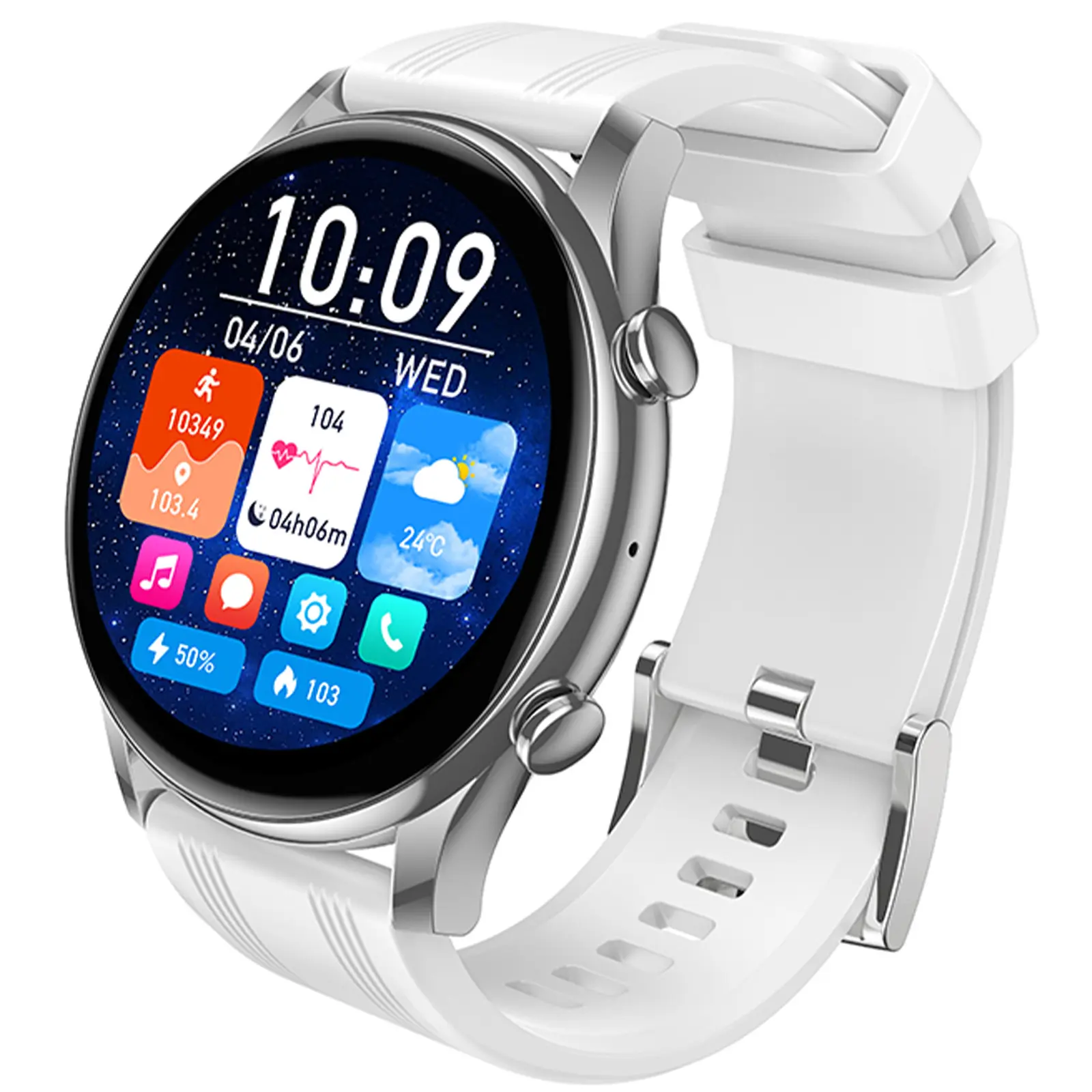 Смарт-часы Hoco Y38 Smart sports watch (call version), Silver, купить оптом с доставкой