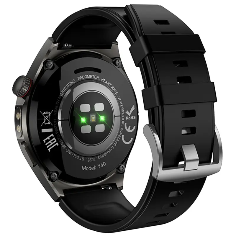 Смарт-часы Hoco Y40 Smart sports watch (call version), Black 3, купить оптом с доставкой