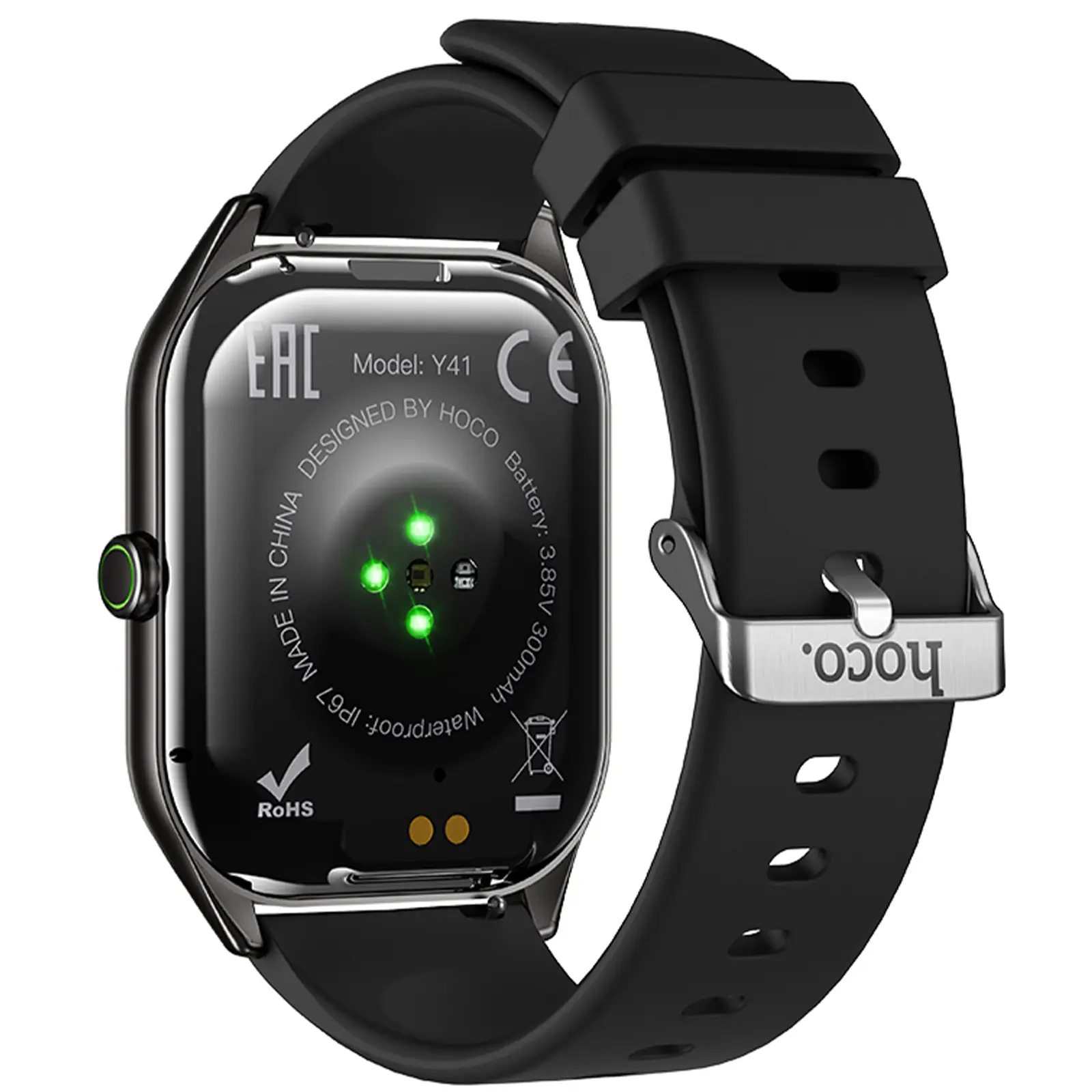 Смарт-часы Hoco Y41 Smart sports watch (call version), Black 2, купить оптом с доставкой