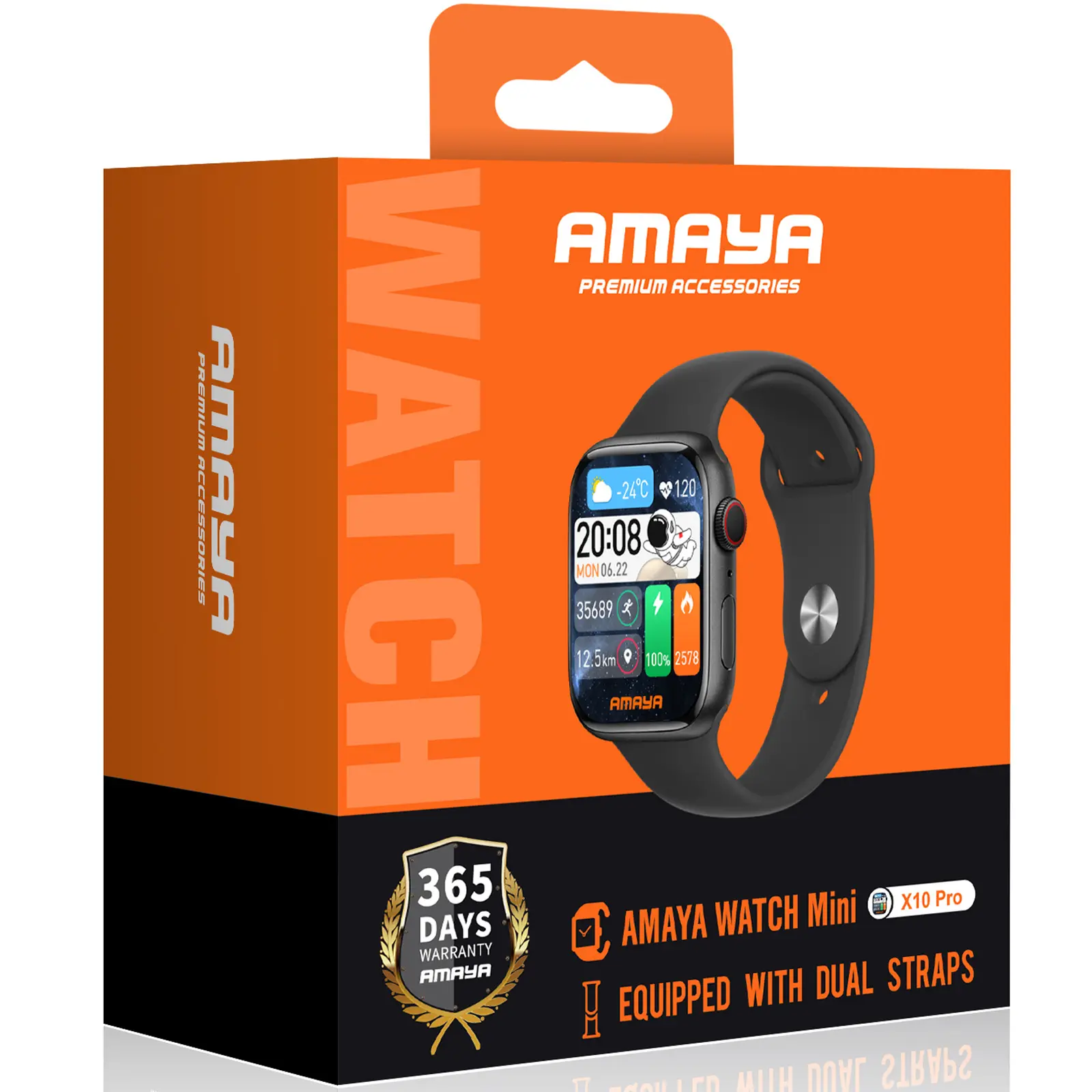 Смарт-часы Amaya X10 Pro Smart sports watch (call version), Black 1, купить оптом с доставкой
