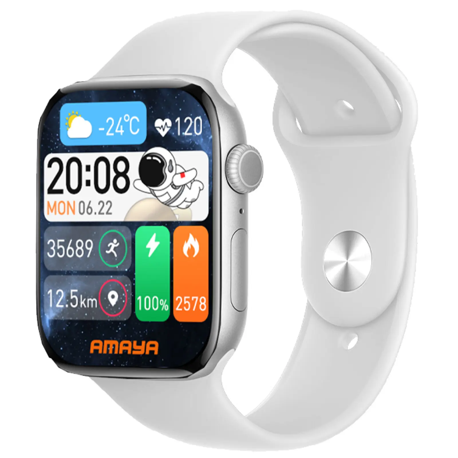 Смарт-часы Amaya X10 Pro Smart sports watch (call version), White, купить оптом с доставкой