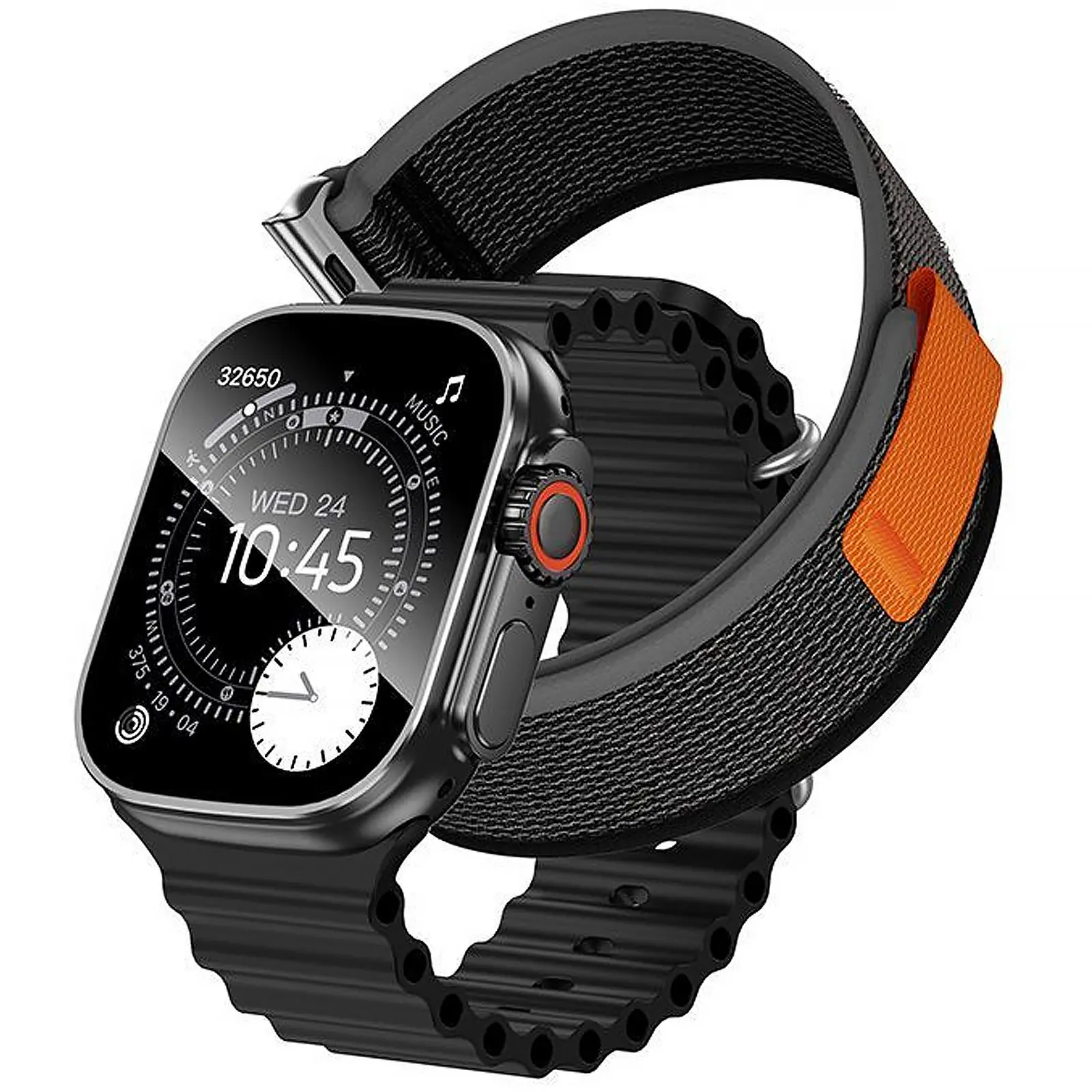 Смарт-часы Hoco Y42 Ultra Smart sports watch (call version), Black, купить оптом с доставкой