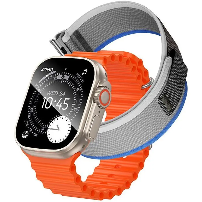 Смарт-часы Hoco Y42 Ultra Smart sports watch (call version), Titanium gold, купить оптом с доставкой