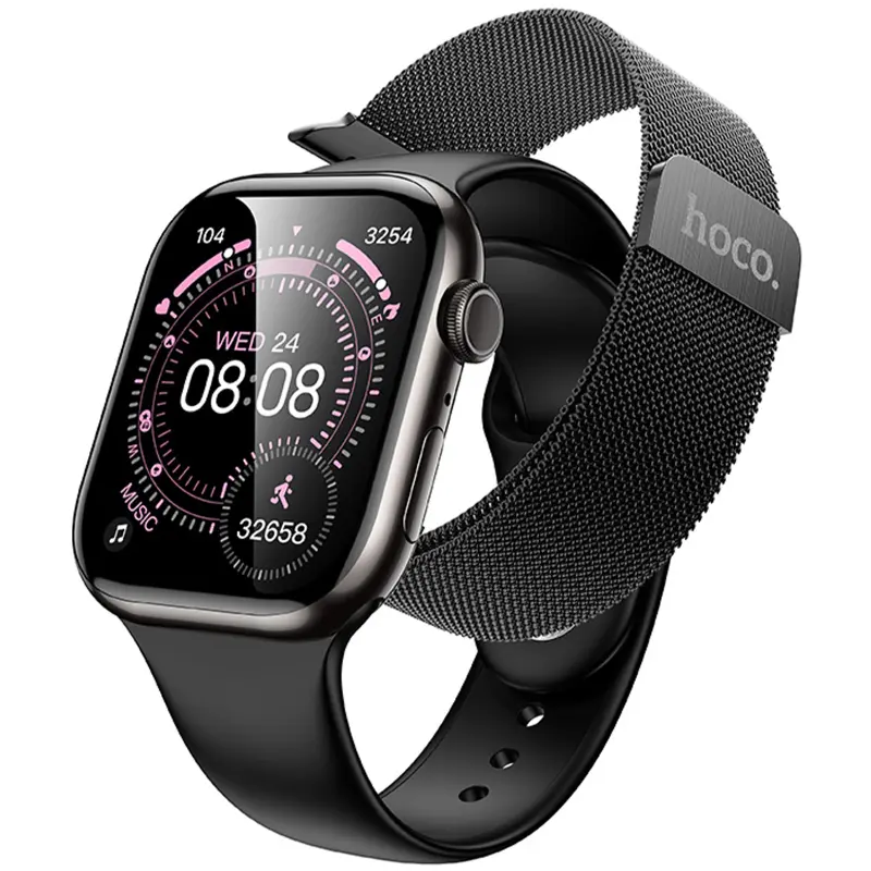 Смарт-часы Hoco Y42 Smart sports watch (call version), Black, купить оптом с доставкой