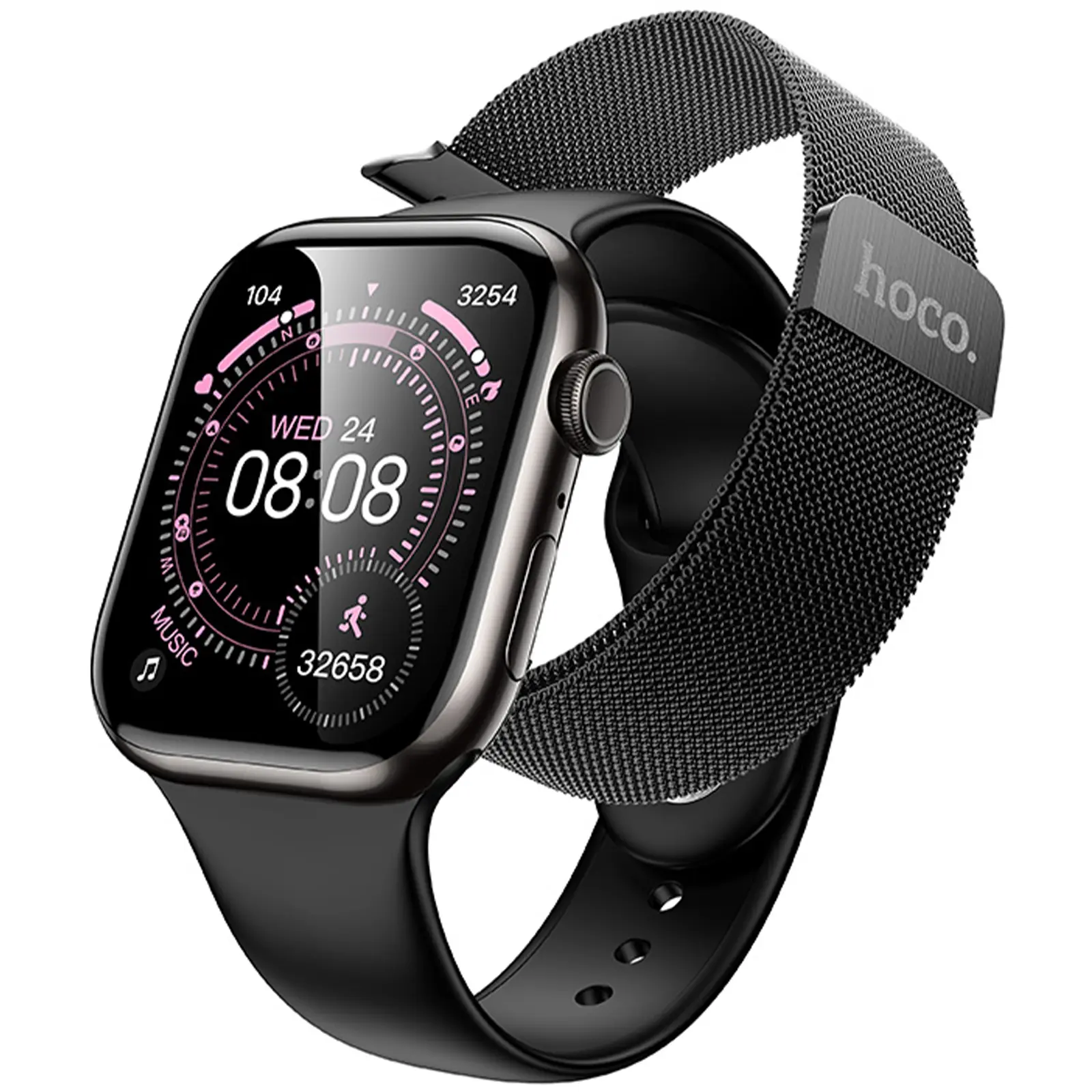 Смарт-часы Hoco Y42 Smart sports watch (call version), Black, купить оптом с доставкой