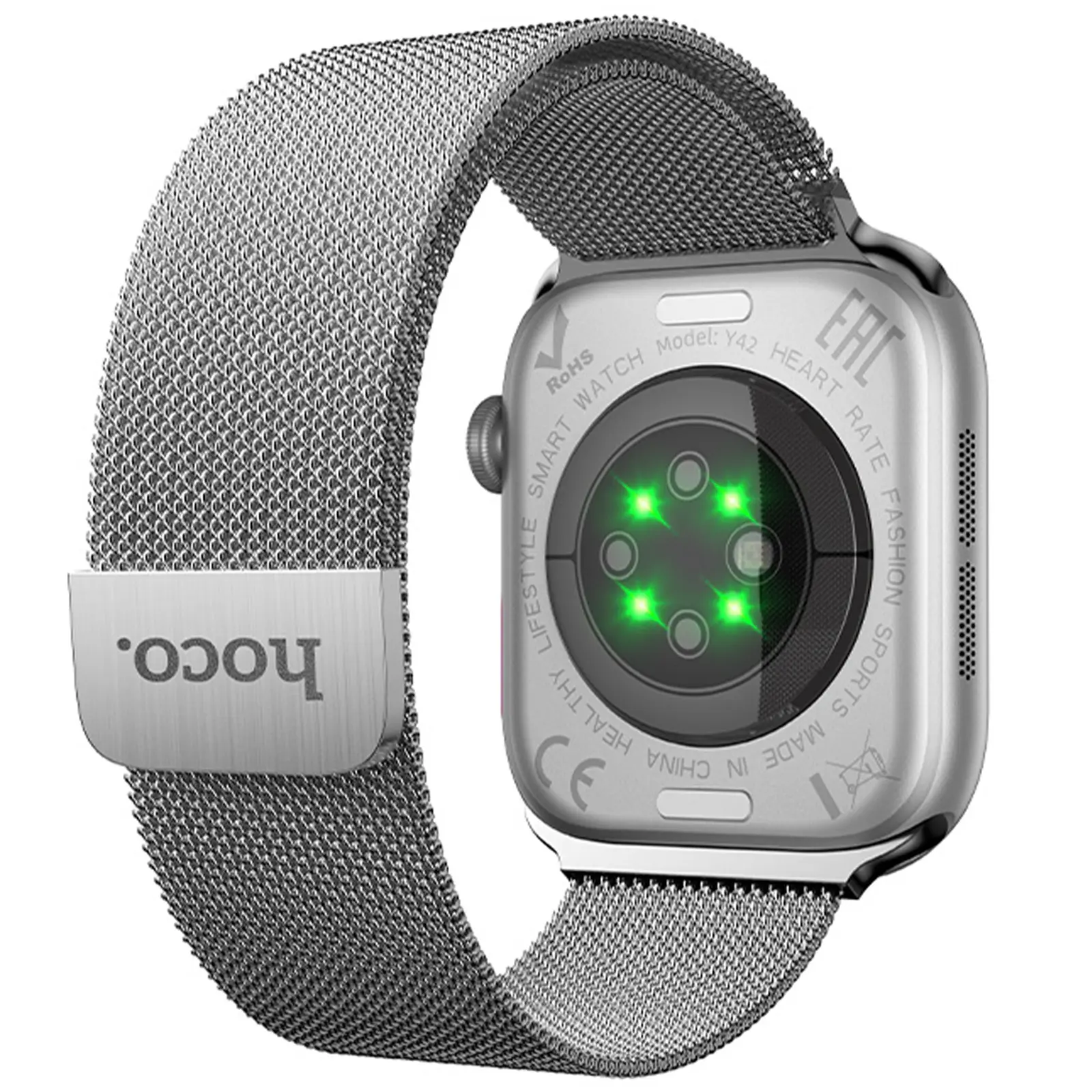 Смарт-часы Hoco Y42 Smart sports watch (call version), Silver 2, купить оптом с доставкой