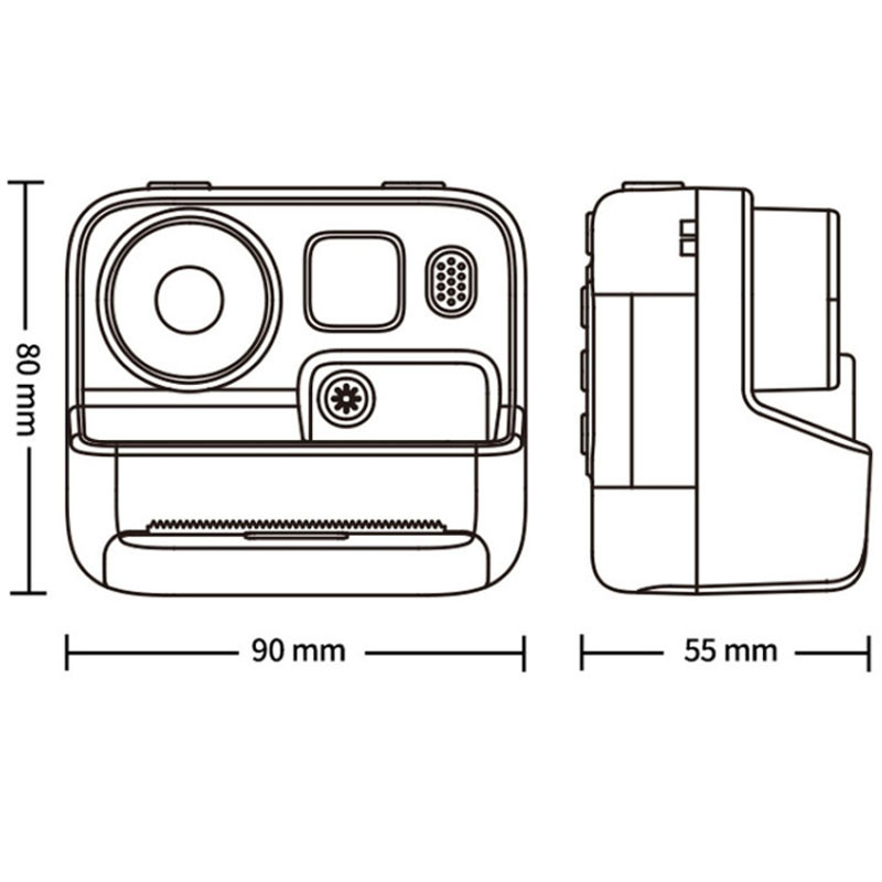Дитяча фотокамера K27 з моментальним друком Зображення №7 Дитяча фотокамера K27 з моментальним друком дивитися фото №7