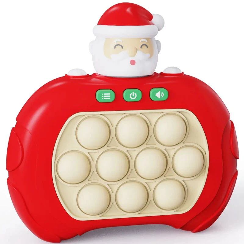 Уценка Портативная игра Pop-it Speed Push Game, Вскрытая упаковка / Santa Claus, купить оптом с доставкой