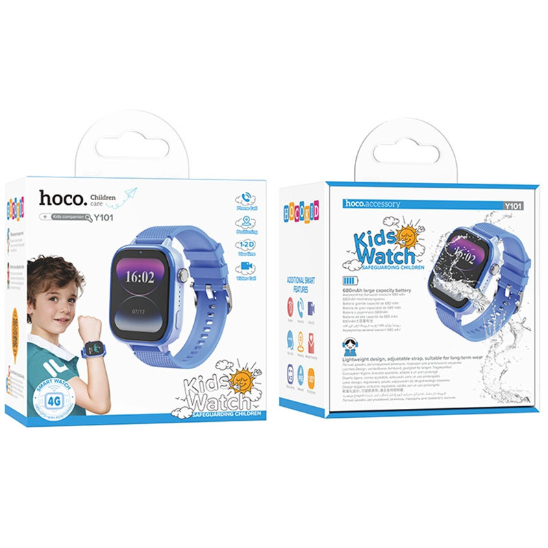 Дитячий cмарт-годинник Hoco Y101 4G на малюнкі №5