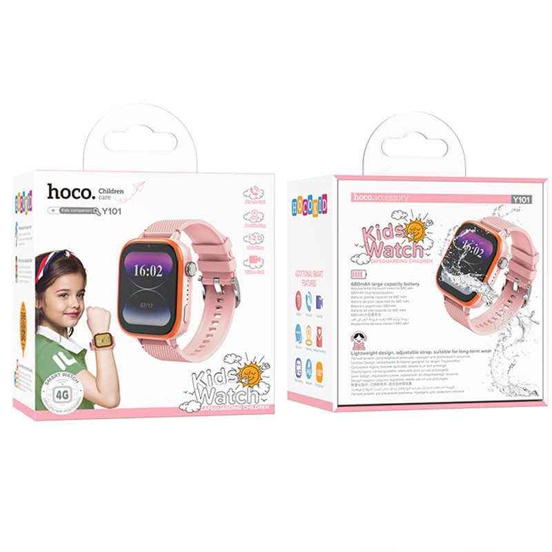 Дитячий cмарт-годинник Hoco Y101 4G на малюнкі №5