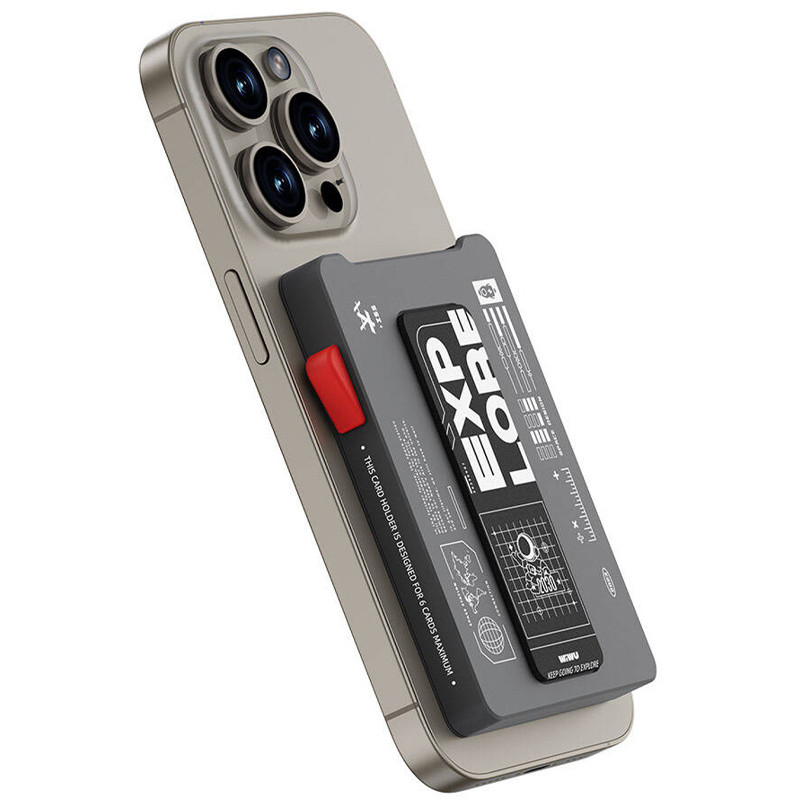 Картхолдер з підставкою WIWU Mag Wallet MW-002 на малюнкі №2